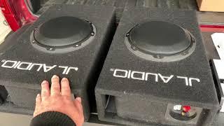 Ford Raptor subwoofer upgrade!