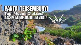 Pantai Gunung Kidul Tersembunyi Jalanan Mudah dilalui PANTAI NGLIMUN