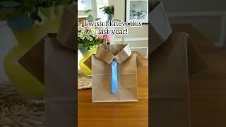 ️ Delightful father’s day gift bag idea! #fathersday #gift  #papercraft  #craft #crafting