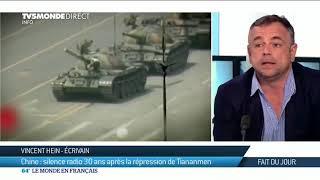 L'écrivain Vincent Hein, témoin de la répression de Tiananmen