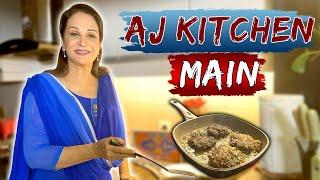 Aaj Kitchen Mein ~ Making Chapli Kabab | Vlog | Bushra Ansari