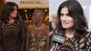 'Wicked' Idina Menzel Goes 'Off-Script' On Cynthia Erivo At Tonys