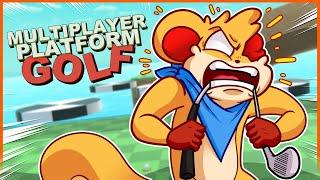 GOLF + PARKOUR = BEST GOLF GAME YET!!! [MULTIPLAYER PLATFORM GOLF]