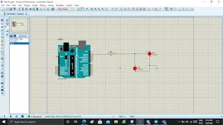 #2 Control LED with Arduino Uno R3 In Proteus