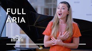 Mezzo-soprano Martina Myskohlid sings 'Enfin, je suis ici' (Massenet) | Dutch National Opera Studio