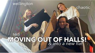 Move Out of my New Zealand Uni halls with me! / (First year at uni finished)