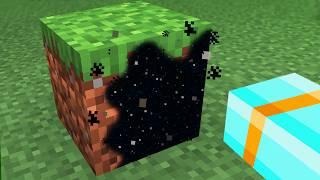 Minecraft but everything I Touch Turns to Void