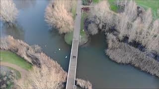 The Beauty of Morning Breeze - Reading Green Park from the Air | Drone | England, UK