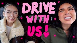DRIVE WITH US!!! | Sophia and Cinzia