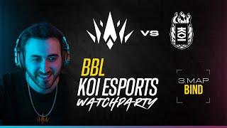 BBL vs KOI | BIND | VCT 2023 EMEA | BERLIN WATCH PARTY