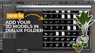 How to add your 3d models folder in DIALux Evo