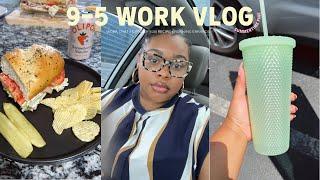 VLOG | 9-5 WORK TALK, MAKING THE GRINDER SUB, FARMERS MARKET, GROCERY HAUL, RUNNING ERRANDS