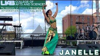 2019 UAB International Festival | Janelle Issis Bellydance | @JBELLYBURN