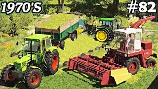 1970'S. Making RYE SILILAGE and PLANTING POTATOES. Farming Simulator 22. FS 22. Timelapse. Ep. 82