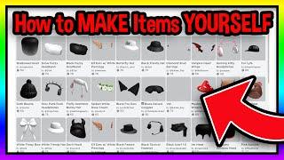 How to MAKE Avatar Shop items in Roblox - UGC Community Creations