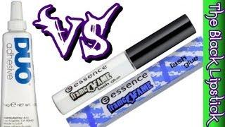 Colla Essence VS Colla DUO -Review colle per ciglia finte!