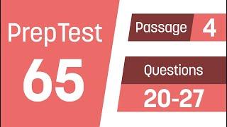 Hard LSAT RC passage (in-depth walkthrough)