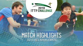 Xu Yingbin vs Taras Merzlikin | 2019 ITTF Belarus Open Highlights (Group)