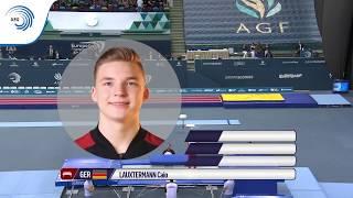 Caio LAUXTERMANN (GER) - 2018 Trampoline Europeans, junior final