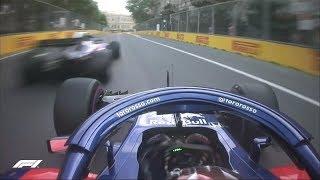 Toro Rosso Near Miss in Qualifying | 2018 Azerbaijan Grand Prix