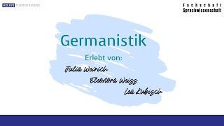 Erlebe Germanistik mit Julia, Eleonora & Lea (Geisteswissenschaften erleben!)