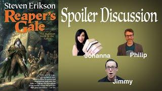 REAPER'S GALE - Malazan Book 7 Spoiler Discussion ft. Philip Chase and Johanna