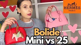 The MOST Underrated Bag?  Hermes Mini Bolide vs Bolide 25  Bolide 1923 What's in my bag? Zoomoni