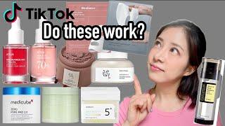 TikTok viral skincare, worth the HYPE? My Very HONEST REVIEW | WATCH BEFORE YOU BUY!!!