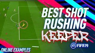 BEST WAY TO BEAT A RUSHING KEEPER!! - Fifa 19 Driven Shot Tutorial - Win 1-on-1 Situations