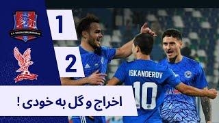 خلاصه بازی نساجی مازندران 1 - 2 نوبهار | کارت قرمز و گل به خودی!