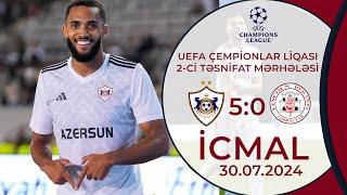 Qarabağ 5:0 Linkoln | UEFA Çempionlar liqası, 2-ci təsnifat mərhələsi | İCMAL
