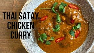 Thai Satay Chicken Curry Recipe | The Best!