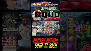 [클럽 트로피카나] #shorts #short #slots #슬롯 #슬롯머신 #슬롯잭팟 #슬롯하는법 #슬롯카지노 #슬롯게임 #에볼루션 #재테크 #부업 #돈버는법 #프라그마틱