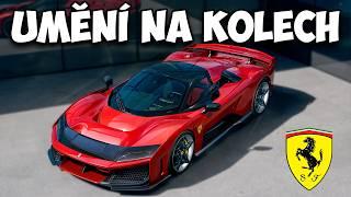 FERRARI F80 NAŽIVO: Technika z Le Mans a Dechberoucí Křivky!