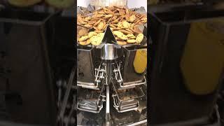 Chocolate Chip Cookies Packing | Automated Food Packaging Systems High Tek USA - 14 Head Weigher