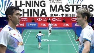 Jonatan Christie (INA) VS Shi Yu Qi (CHN) | Semifinals Li Ning China Masters Badminton 2024