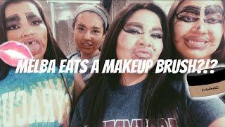 The Blindfolded Makeup Challenge | Sugar Babies