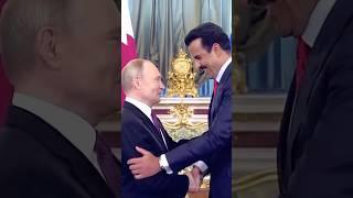 Russia's Putin Meets Qatari Premiere in Moscow