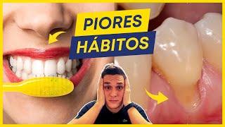 7 HÁBITOS comuns que podem estar DESTRUINDO seus dentes