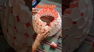 Diwali light decoration ideas at home #diwali #diwalidecoration #diwalistatus #diwaliideas #shorts