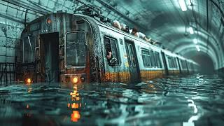 A Powerful Flood In The Subway Destroys Hundreds Of Lives! / Action Disaster Movie In English HD