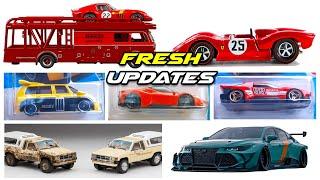 Showcase - HW Ferrari Team Transport Set, Mix J Case Lineups, New STH BMW M3 Wagon & Many More.