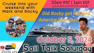 Sail Talk Saturday on October 5, 2024 with Mark and Rocky