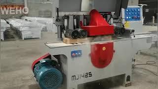 multi blades wood cutting machine gang rip saw  MJ1430A