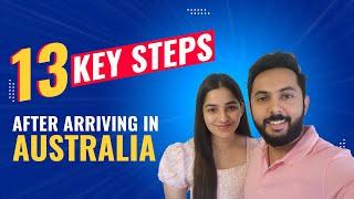 13 Key Steps to Take Immediately After Arriving in Australia | Must watch video | Malayalam