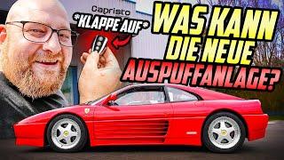 HÖLLISCH LAUT oder PERFEKT abgestimmt? - Ferrari 348 TS - Was kann die CAPRISTO Klappenabgasanlage?