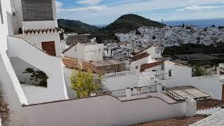 Views over the village of Frigiliana in Southern Spain