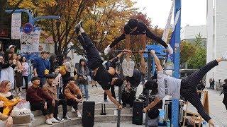 맨몸운동 초고수들이 길거리에서 운동했더니 일반인들 반응ㄷㄷㄷ (Streetworkout in Korea /People Reacting To Street Workout)