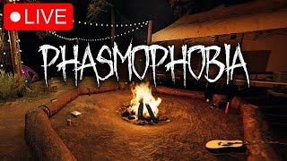 SUNNY MEADOWS ID BADGE GRIND | Phasmophobia LIVE