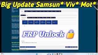 Big Update Samsun* Viv* Mot* Pin Pattern Password FRP Unlock Cheetah Tool Pro